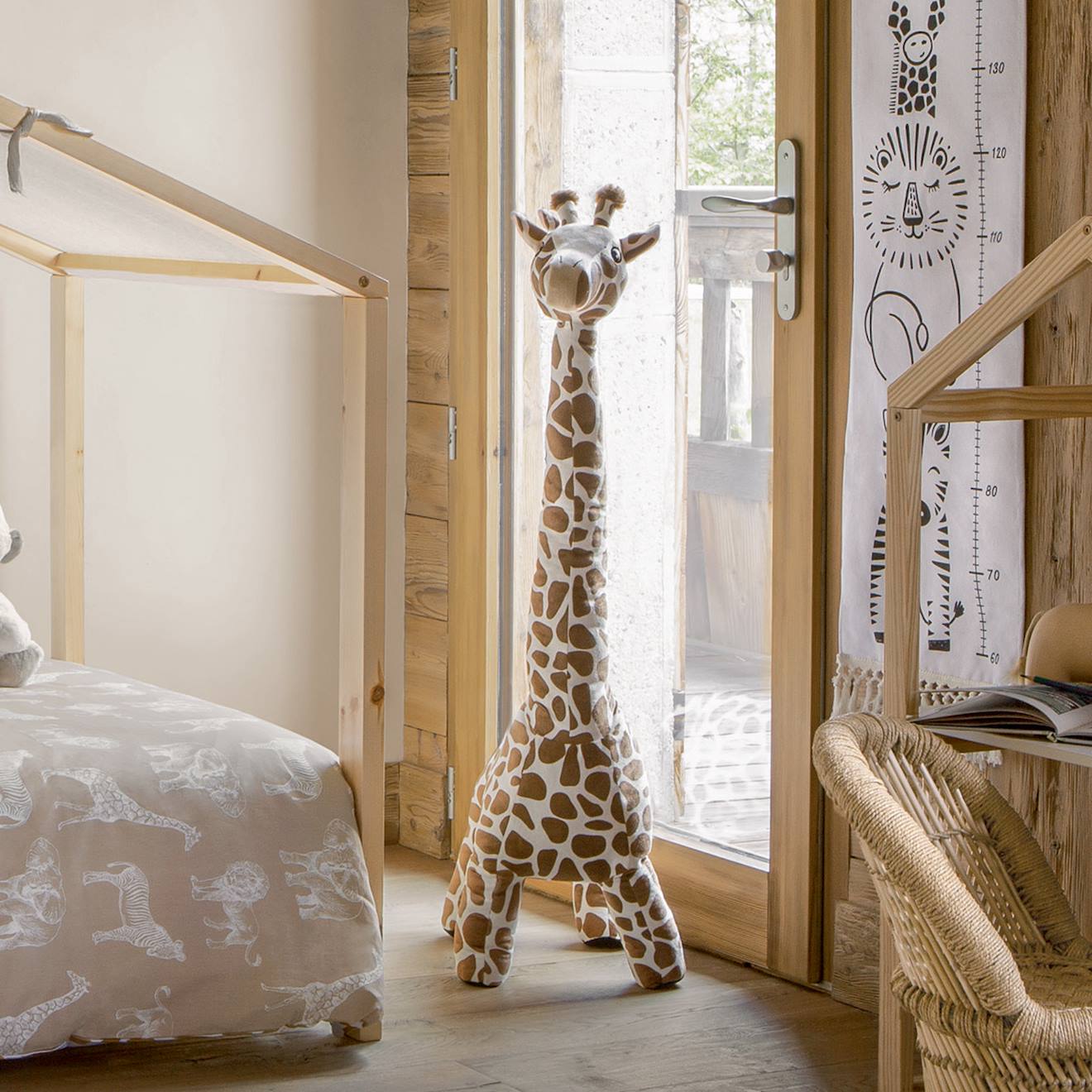 Peluche Girafe Xl - Axel Multicolore (Atmosphera) - Couverture