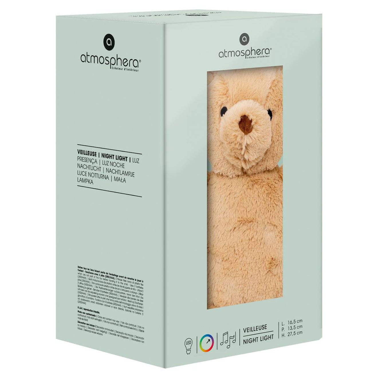 Veilleuse Enfant Vintage Wee Craft Bedtime Bears #21255 – Kit Scellé USA