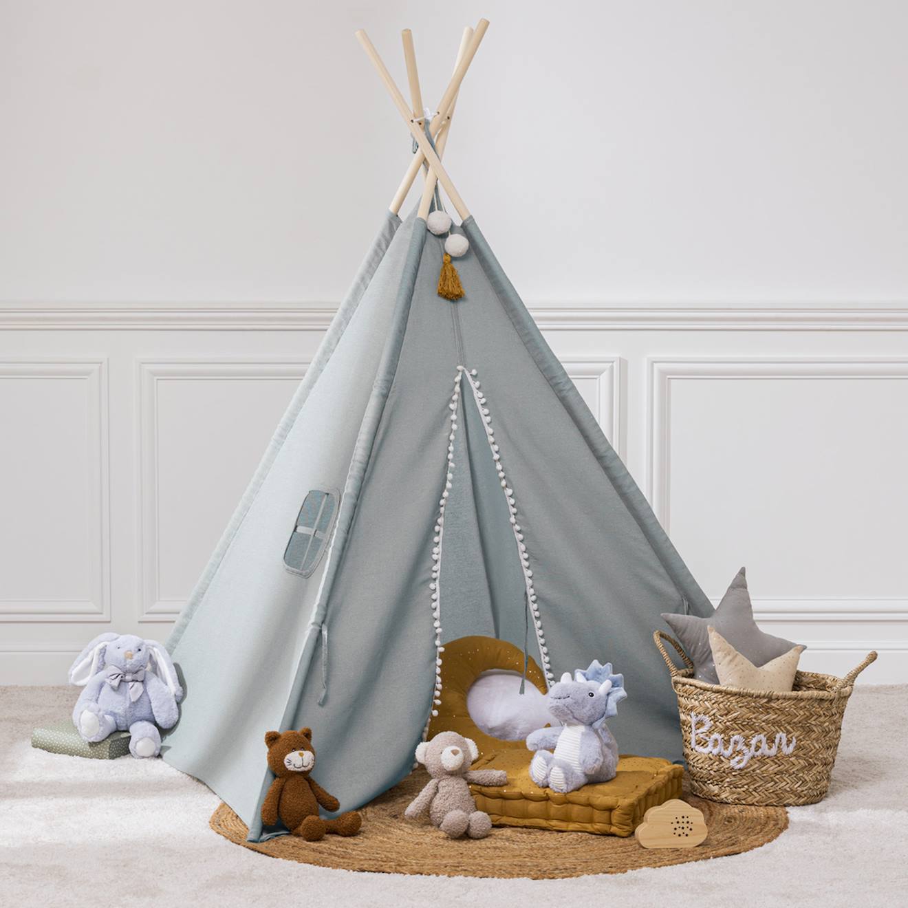 Tipi+Enfant+-+Wapi+Bleu