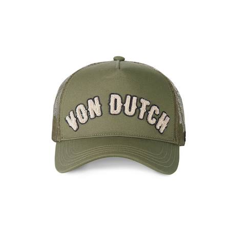 Casquette baseball  avec filet buckl Kaki/beige+Noir/beige+Rose/blanc 3 - vertbaudet enfant 