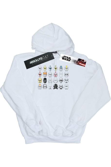 Sweat à capuche coton star wars troopers  - vertbaudet enfant