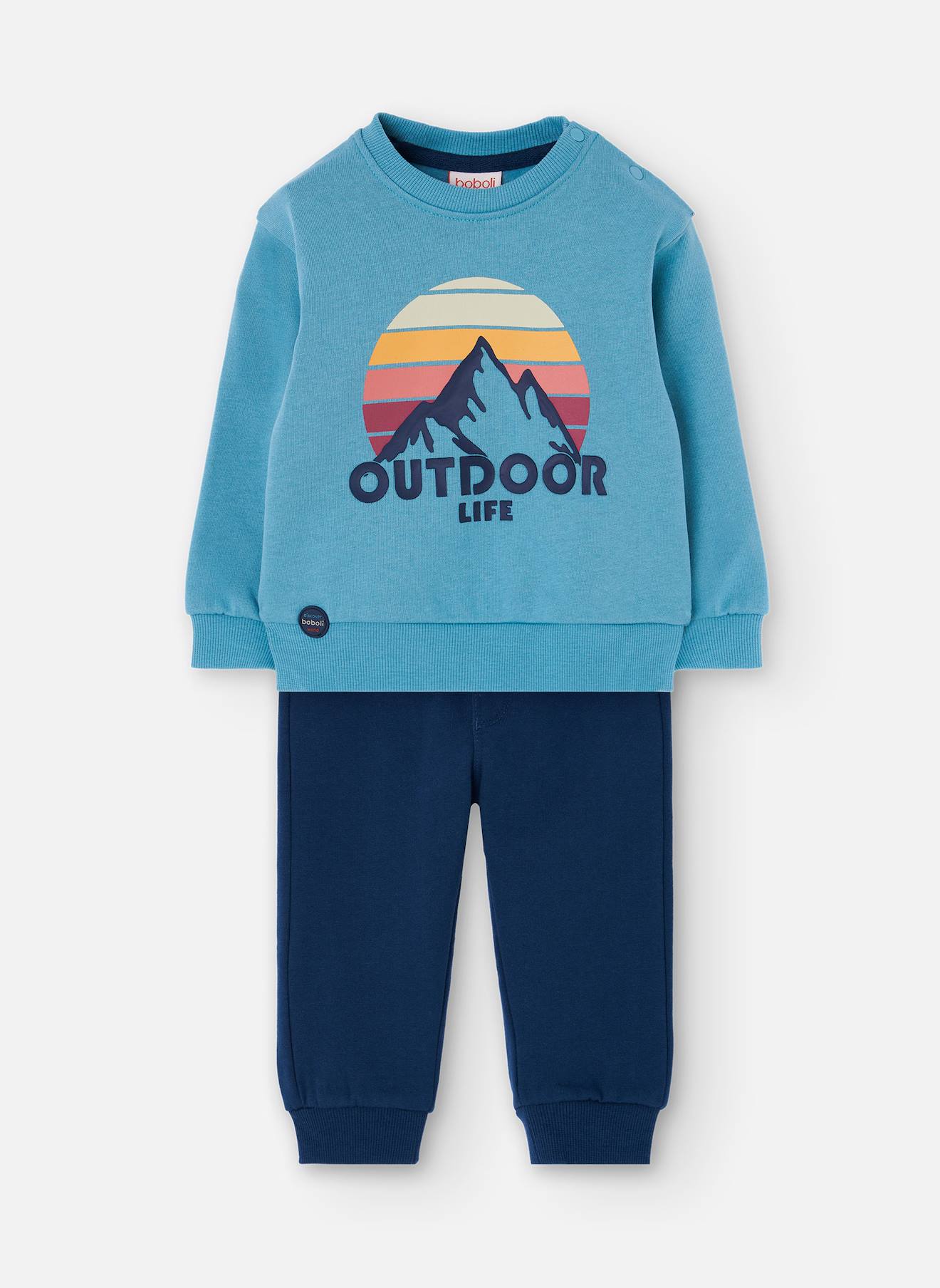 Ensemble En Polaire Bleu