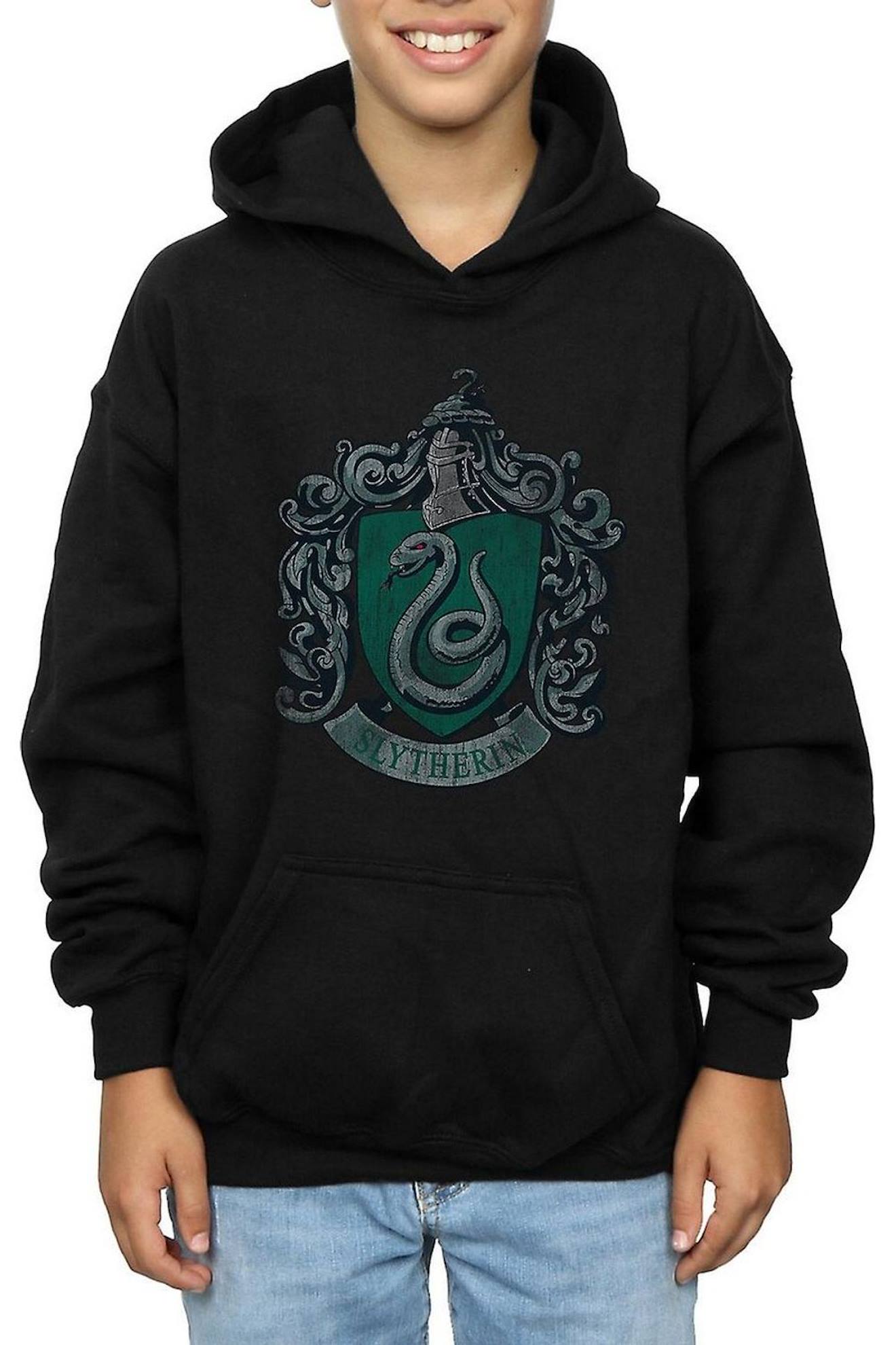 Sweat Capuche En Coton Peign De Qualit Suprieure Harry Potter Noir 40 €