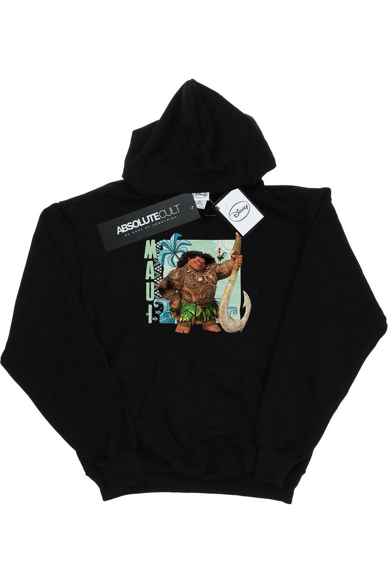 Sweat À Capuche Coton Disney Noir