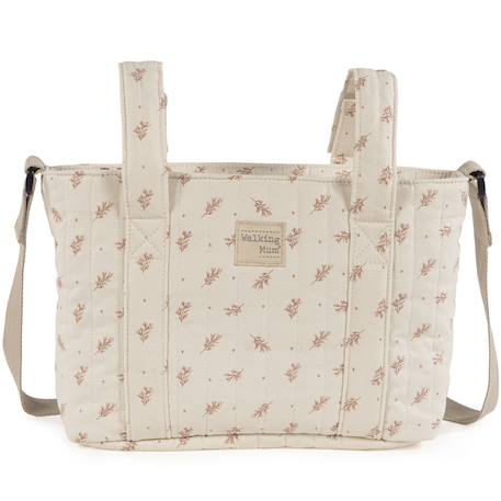 Walking Mum - Sac À Poussette Crossbody Mimosa Rose Ecru, Rose