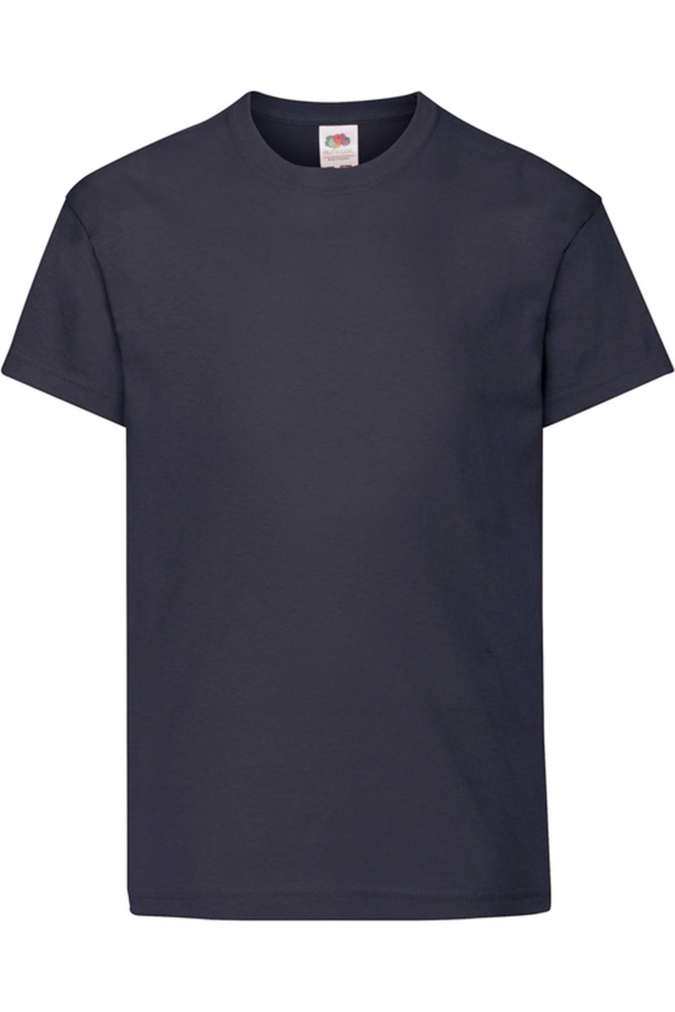 T-shirt Coton Original Bleu Marine Sombre