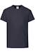 T-shirt coton original Azur+Blanc+Bleu ciel+Bleu marine+Bleu marine sombre+Bleu roi+Bordeaux+Fuchsia+Gris chiné+Jaune+Noir+Olive classique+Orange+Rouge+Rouge orangé+Tournesol+Vert bouteille+Vert clair+Vert kelly+Violet 13 - vertbaudet enfant 
