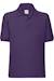 Polo polyester 65/35 Bleu ciel+Bleu marine+Bleu marine sombre+Bleu roi+Bordeaux+Noir+Rose clair+Rouge+Tournesol+Vert bouteille+Violet 31 - vertbaudet enfant 