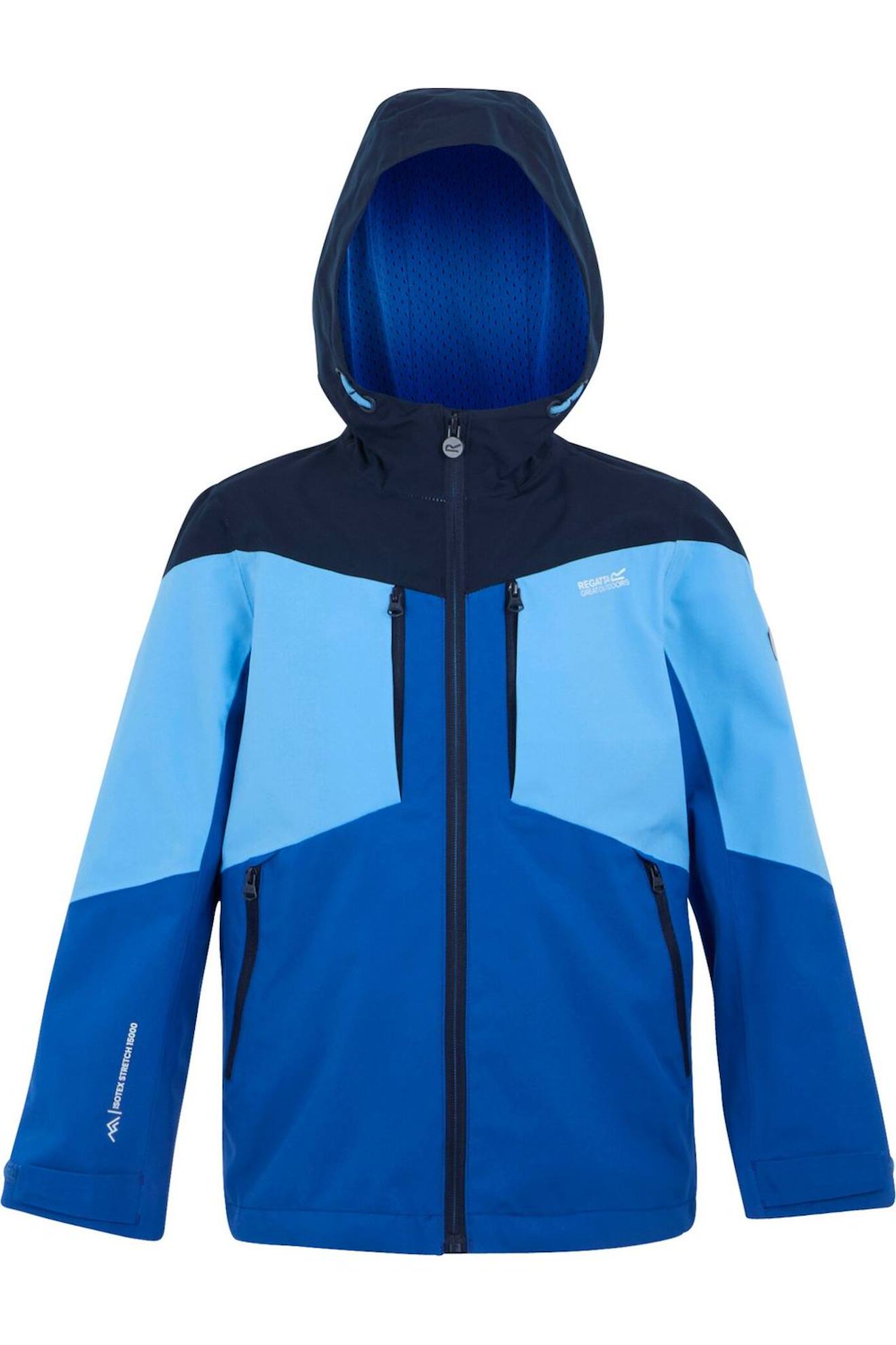Veste Imperméable Highton Vi Bleu Olympien / Bleu Clair / B