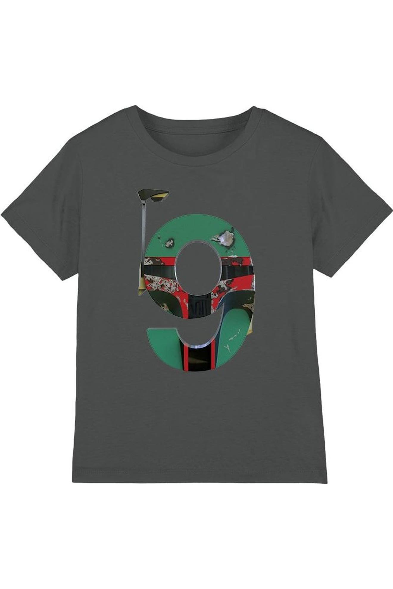 T-shirt Coton Star Wars 9 Charbon