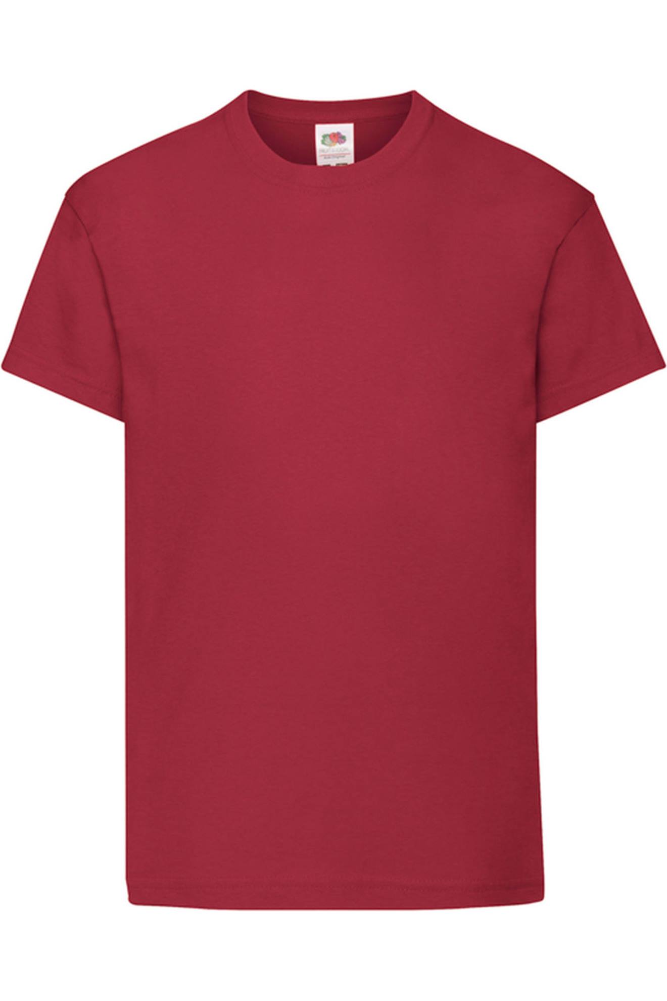 T-shirt Coton Original Rouge Orangé
