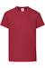 T-shirt coton original Azur+Blanc+Bleu ciel+Bleu marine+Bleu marine sombre+Bleu roi+Bordeaux+Fuchsia+Gris chiné+Jaune+Noir+Olive classique+Orange+Rouge+Rouge orangé+Tournesol+Vert bouteille+Vert clair+Vert kelly+Violet 43 - vertbaudet enfant 