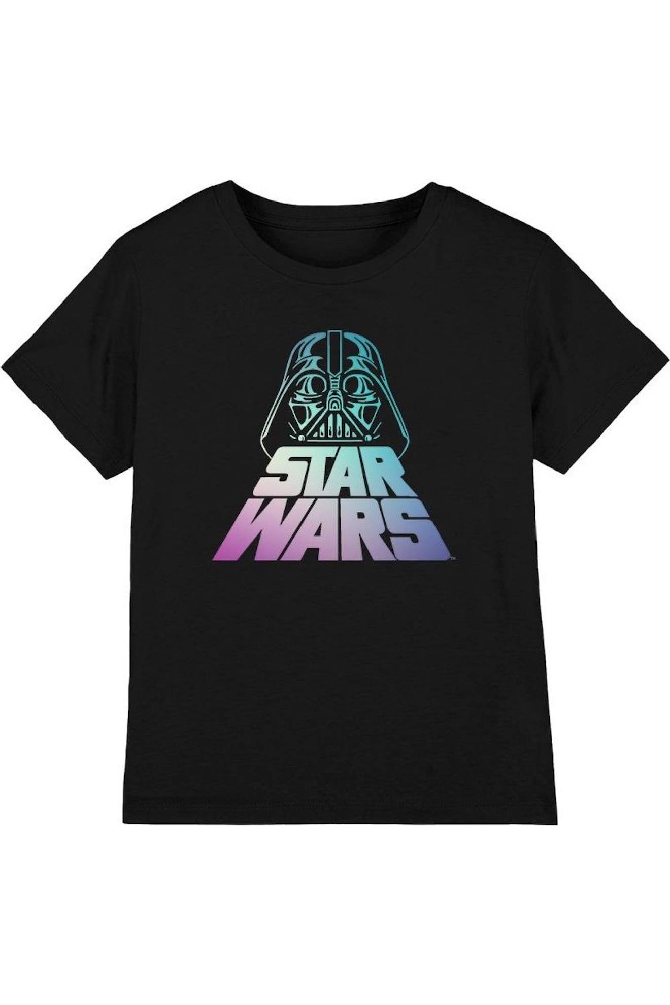 T-shirt Coton Star Wars Vadient Noir