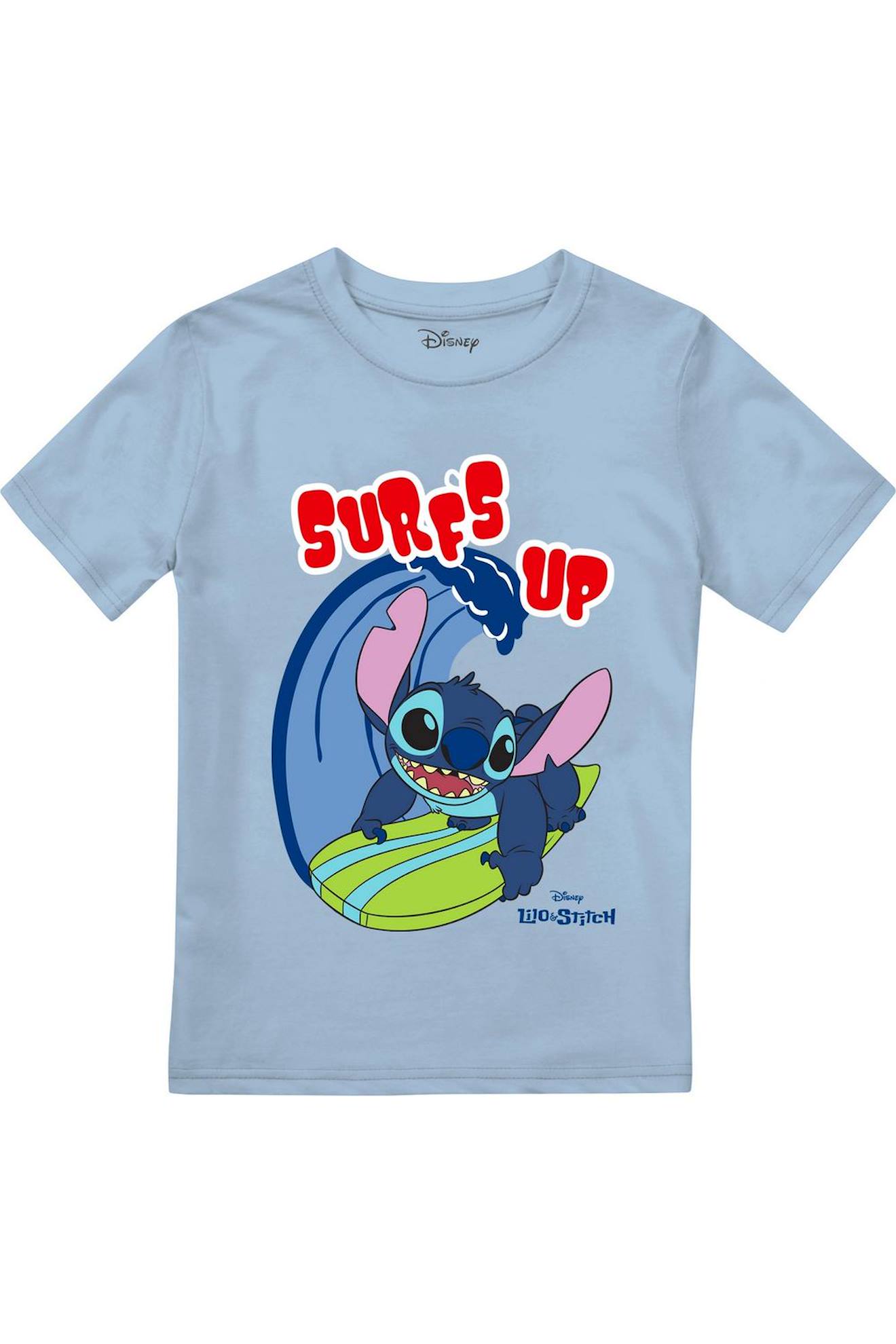 T-shirt Surf´s Up Coton Surf's Up Bleu Clair