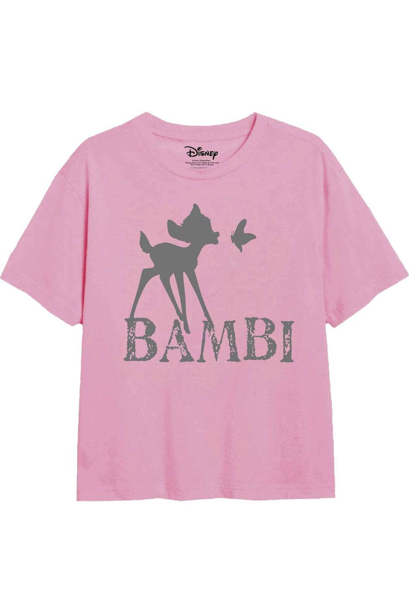T-shirt Coton Bambi Rose