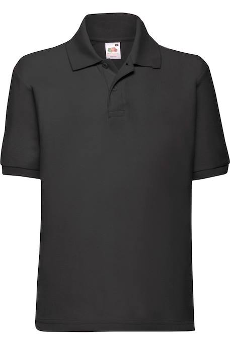 Polo polyester 65/35 Bleu ciel+Bleu marine+Bleu marine sombre+Bleu roi+Bordeaux+Noir+Rose clair+Rouge+Tournesol+Vert bouteille+Violet 16 - vertbaudet enfant 