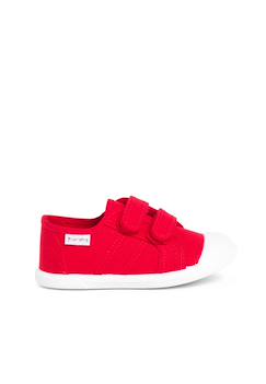 Chaussures-Baskets en toile avec scratchs pour enfant