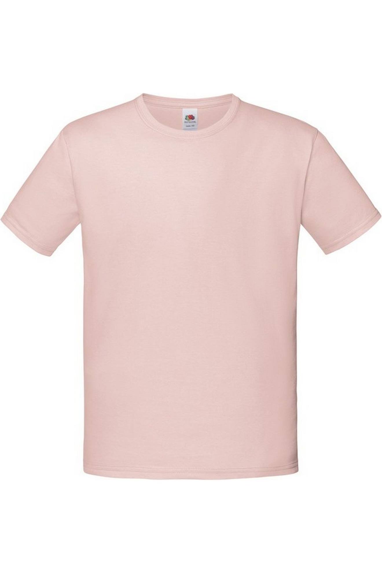 T-shirt Iconic Coton Peigné Et Filé À L'anneau 150 Rose Pâle