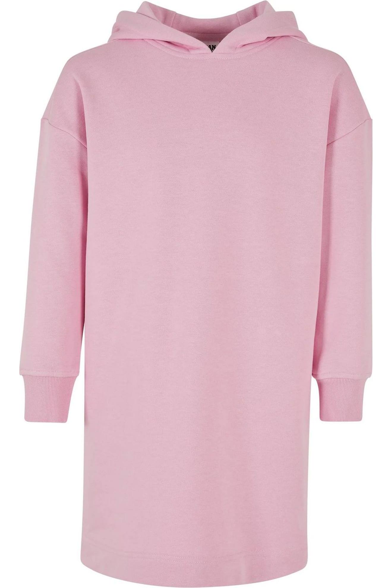 Robe À Capuche Coton Rose Clair