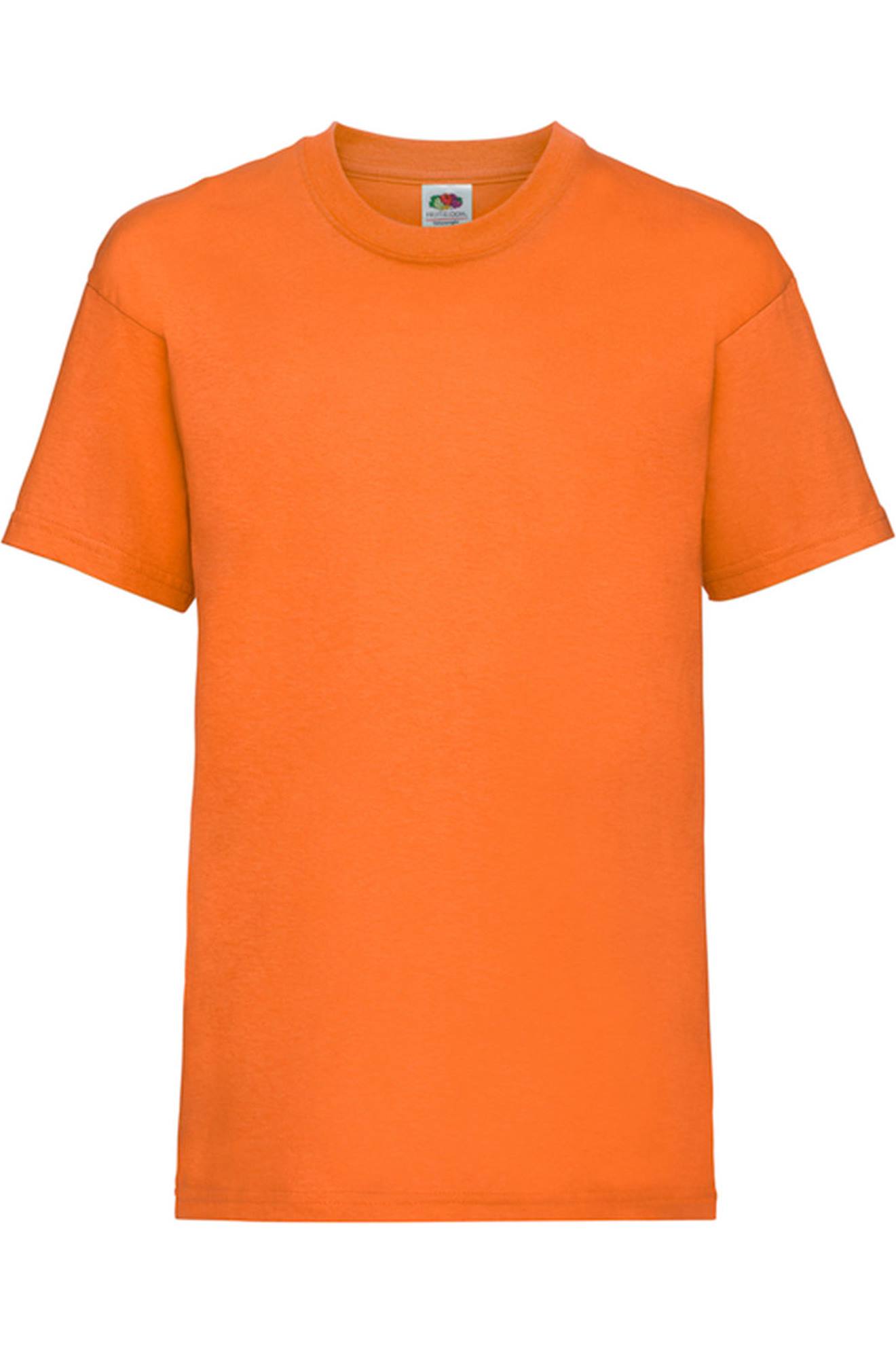 T-shirt Coton Valueweight Orange