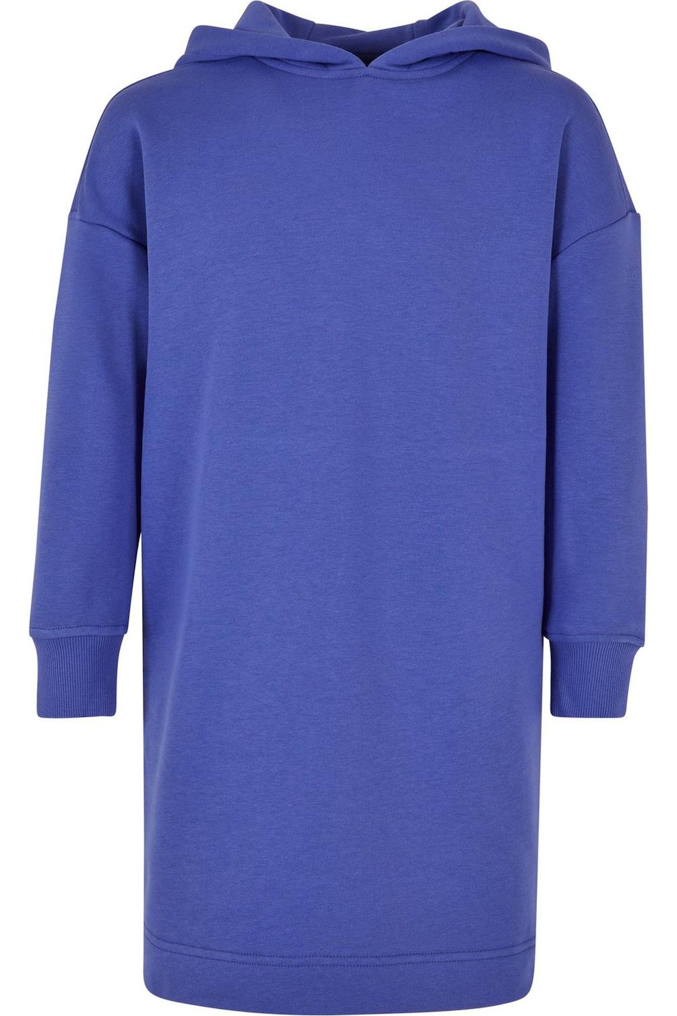 Robe À Capuche Coton Bleu Barbeau