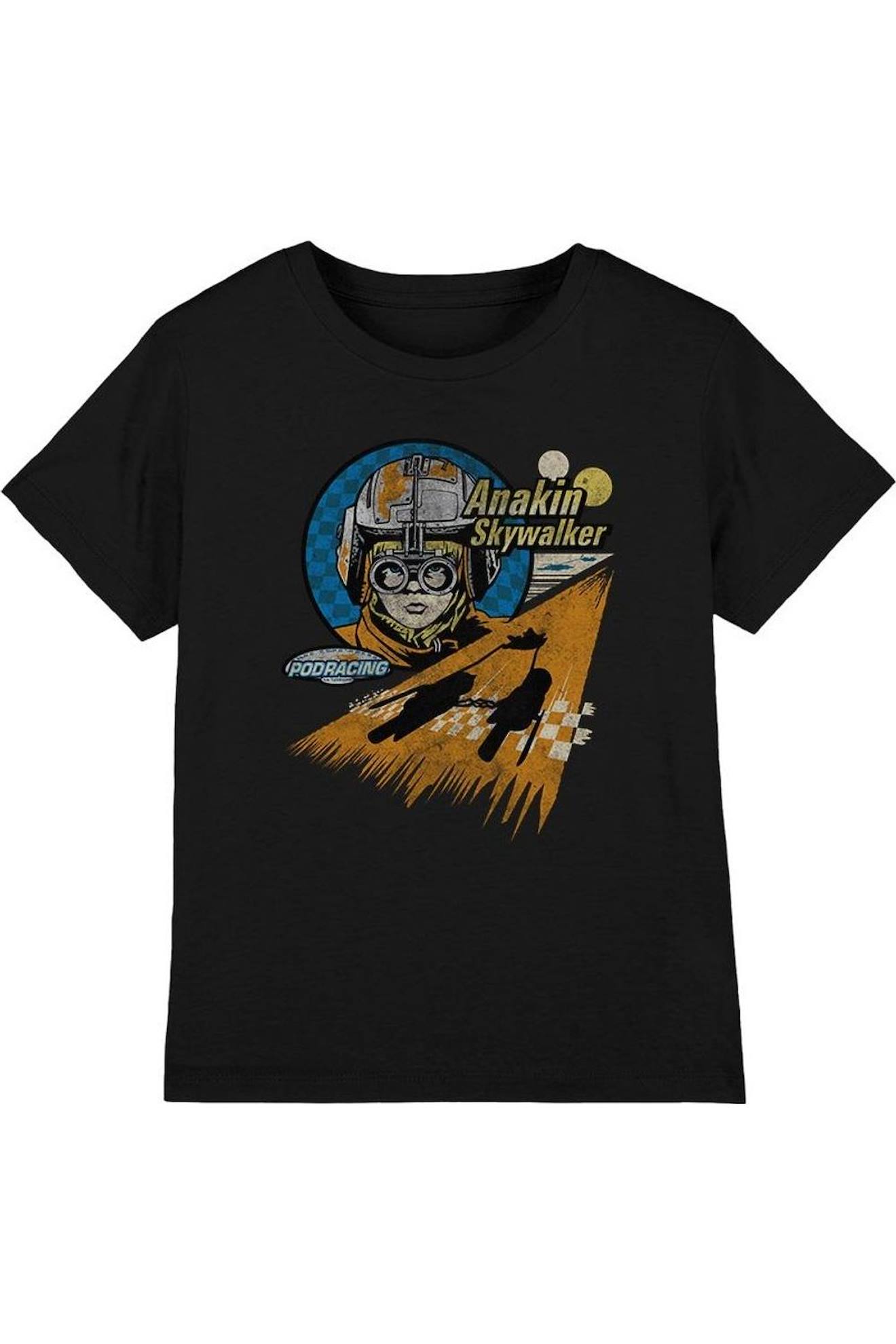 T-shirt Motif Anakin Skywalker Coton Star Wars Mos Espa Noir