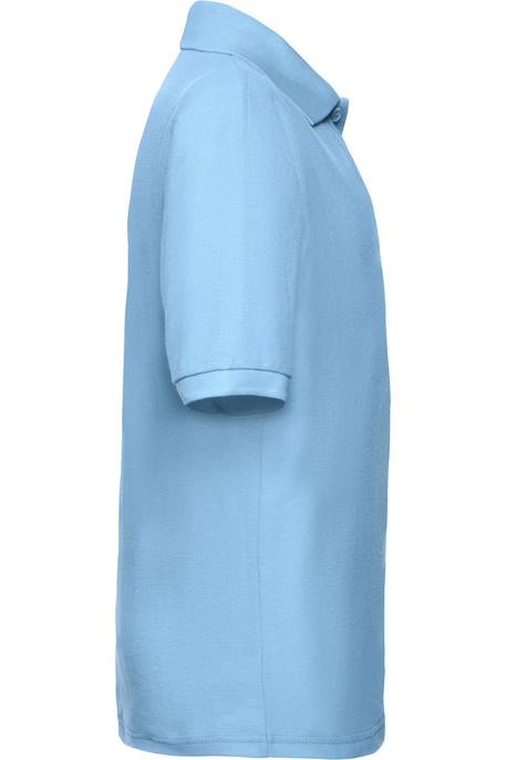 Polo polyester 65/35 Bleu ciel+Bleu marine+Bleu marine sombre+Bleu roi+Bordeaux+Noir+Rose clair+Rouge+Tournesol+Vert bouteille+Violet 3 - vertbaudet enfant 