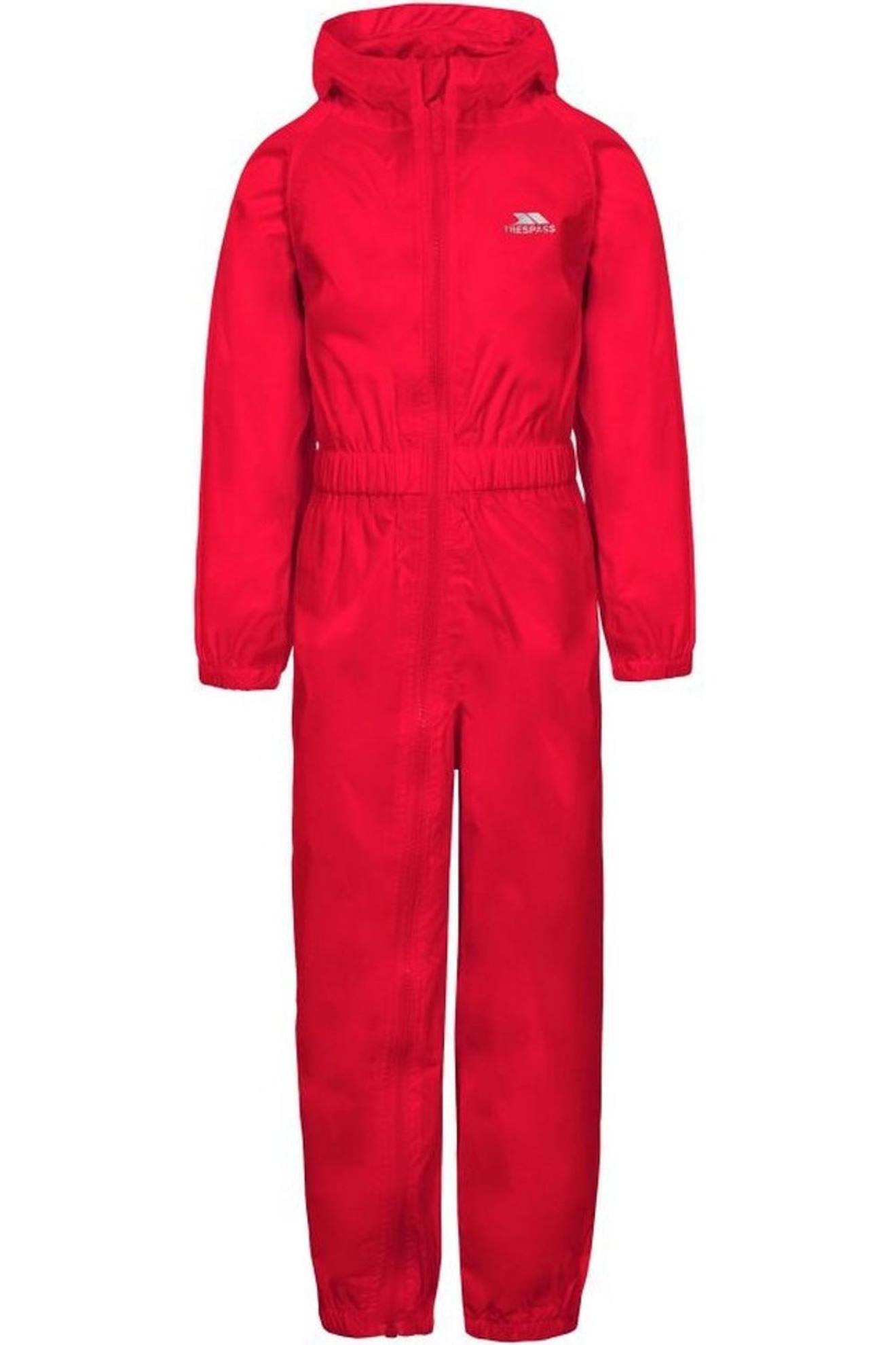 Combinaison De Pluie Rouge