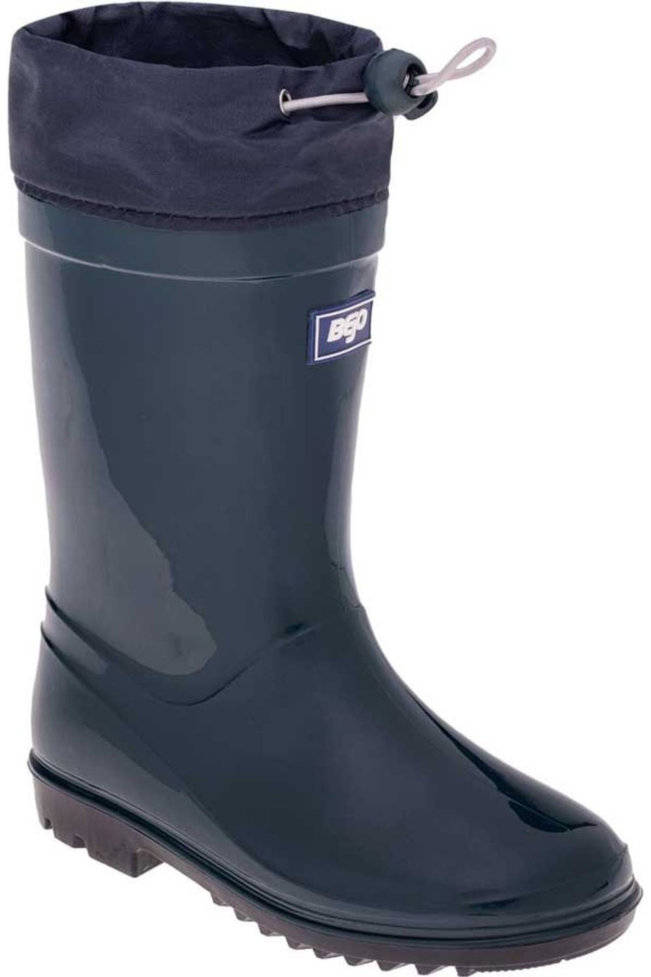 Bottes De Pluie Motif/style Logo Kai Bleu Sarcelle Mat / Saphir Fon