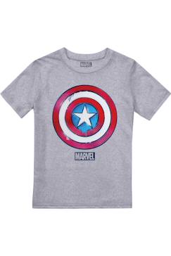 T-shirt motif bouclier dégoulinant coton  - vertbaudet enfant