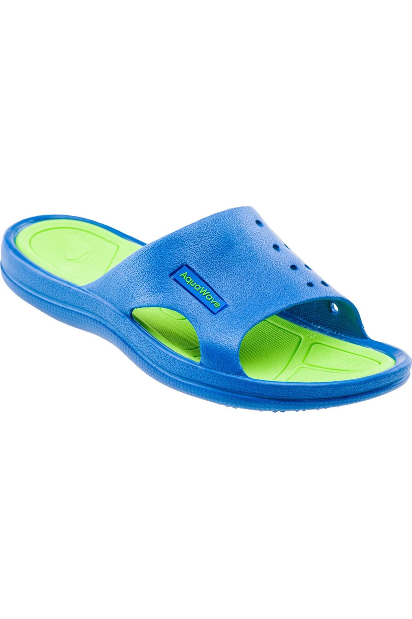 Claquettes Nahin Bleu Vif / Vert Clair