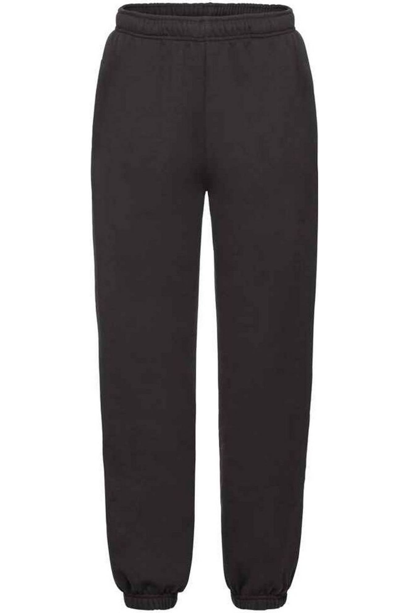 Pantalon De Jogging En Coton Peigné Qualité Supérieure Premium Noir