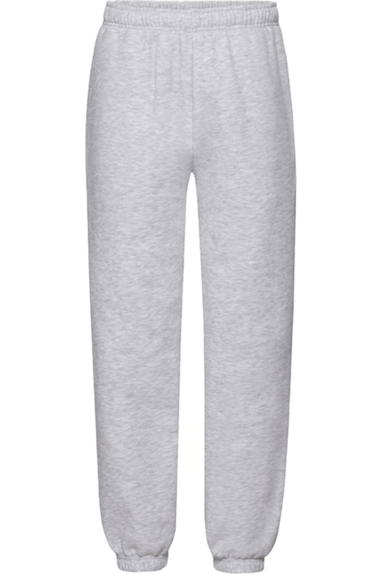 Pantalon De Jogging Coton Premium Gris Chiné