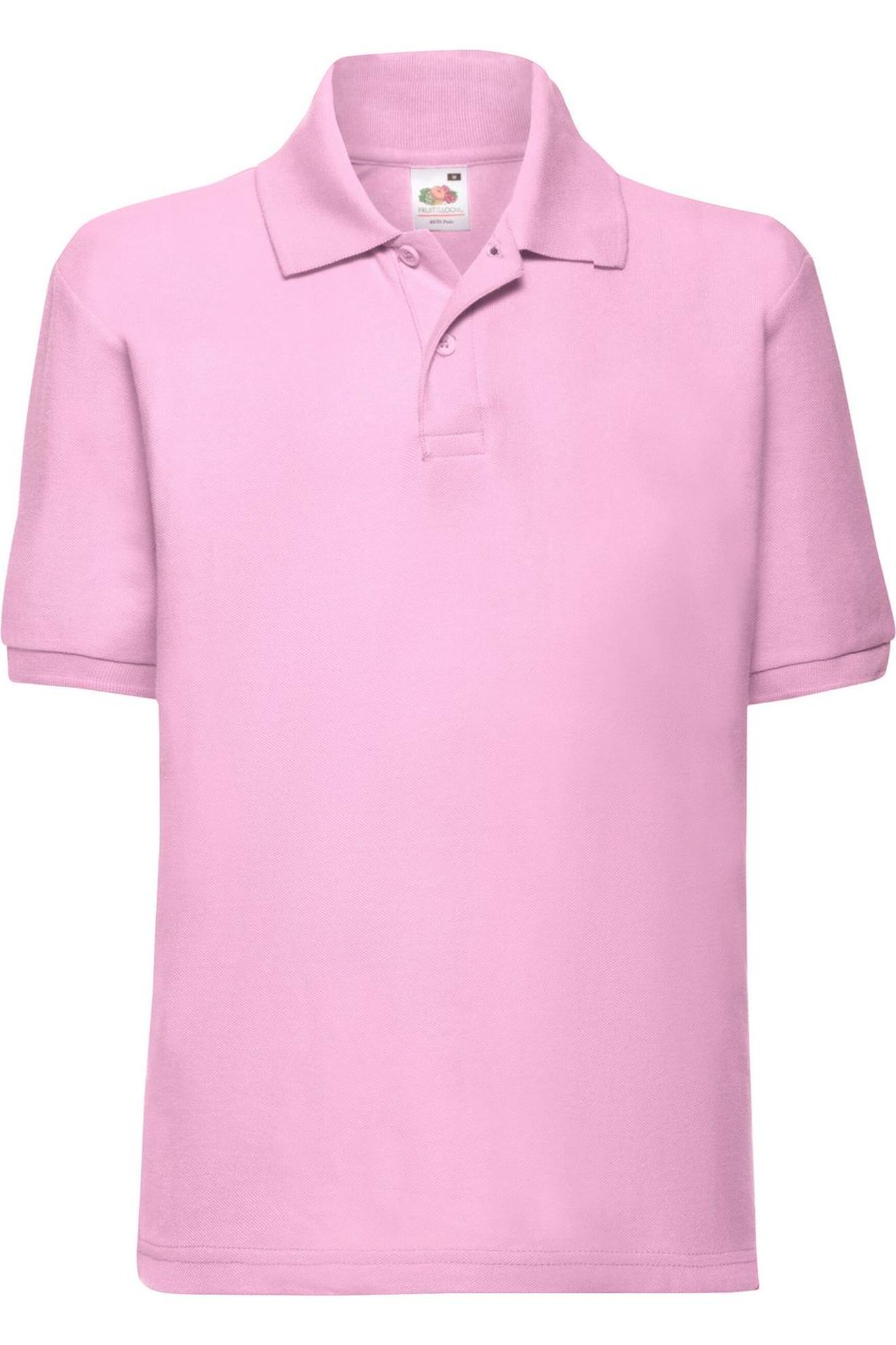 Polo Polyester 65/35 Rose Clair