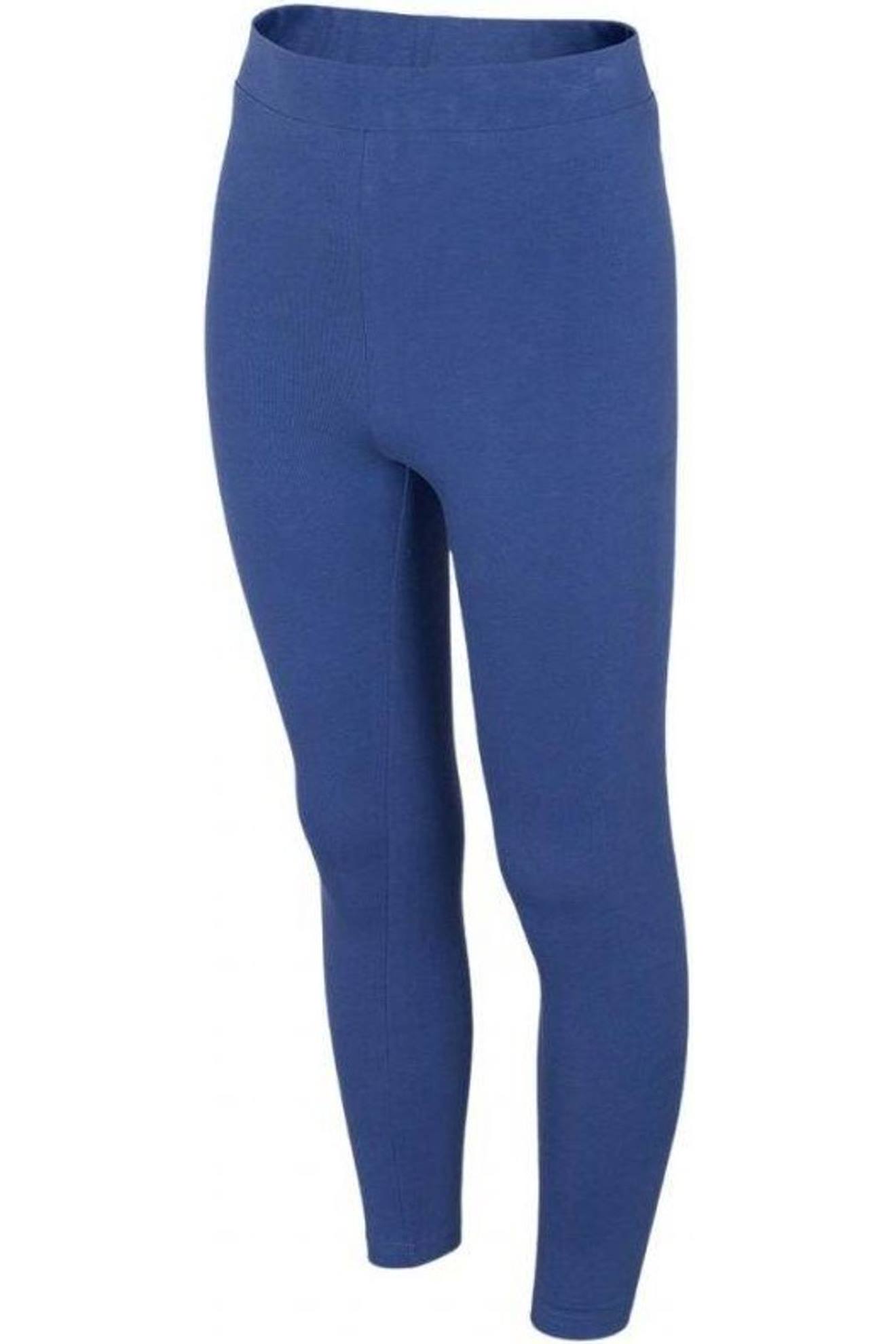 Legging Coton Bleu
