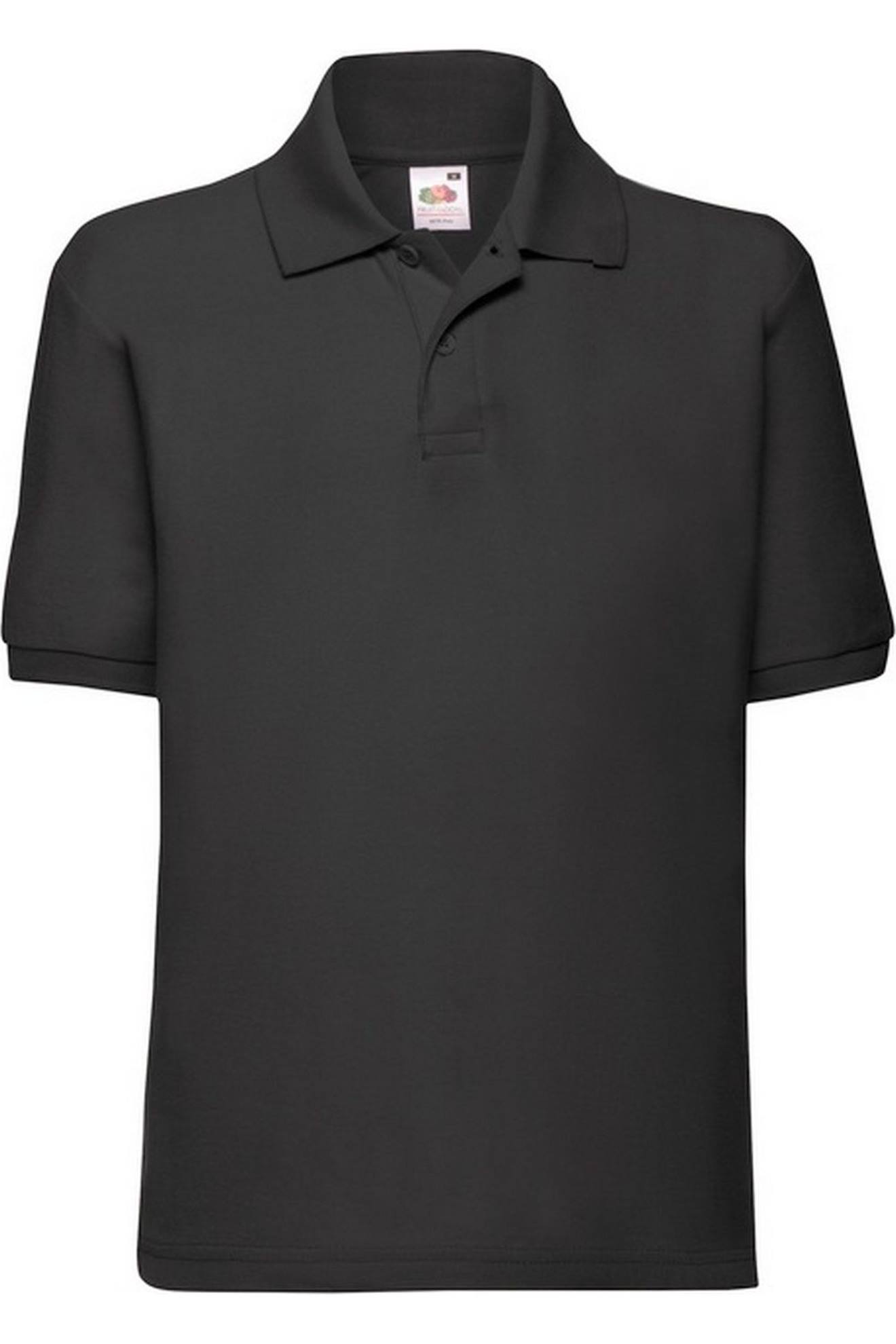 Polo Polyester Noir