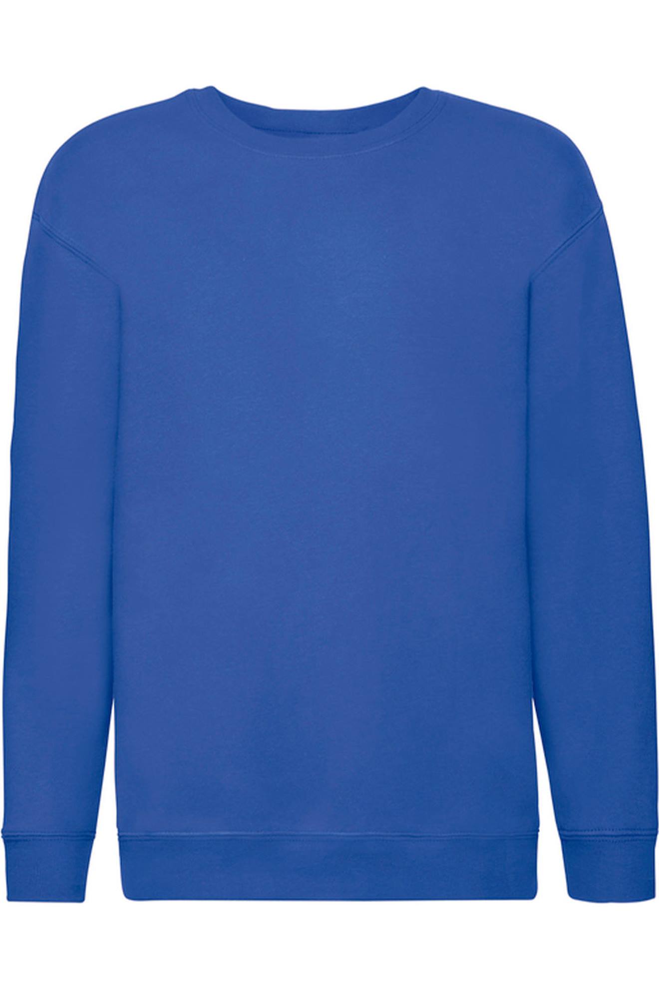 Sweat Coton Filé À L'anneau Premium Bleu Roi