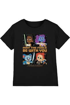 Garçon-T-shirt, polo, sous-pull-T-shirt coton star wars young jedi adventure among the stars
