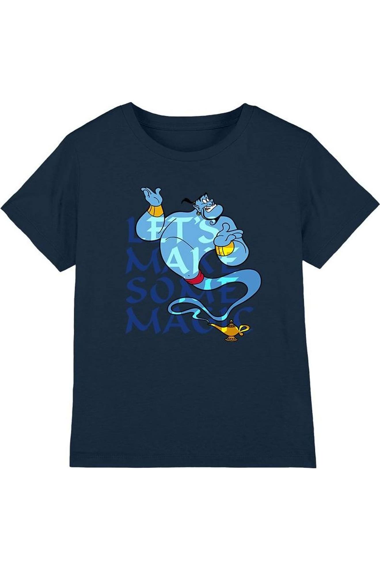T-shirt Coton Aladdin Lets Make Some Magic Bleu Marine 20 €