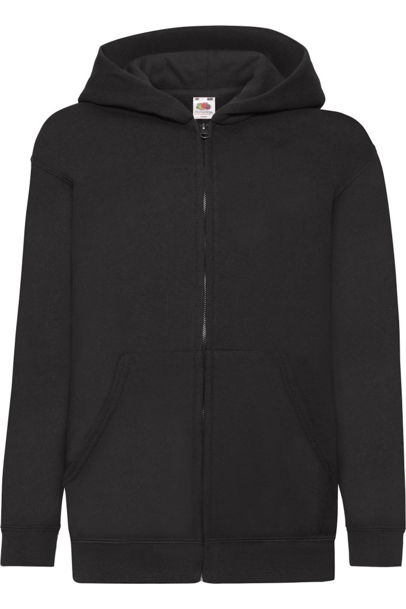 Veste À Capuche Coton Classic Noir