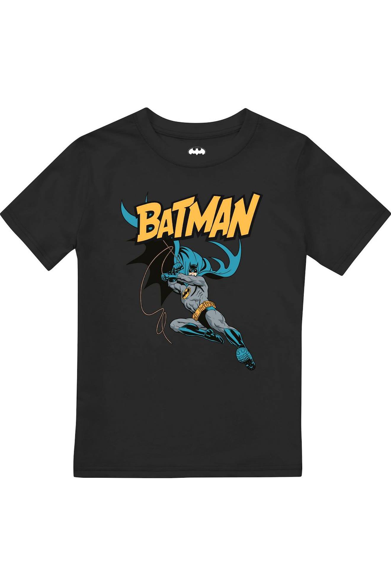 T-shirt Manches Courtes Coton Batman Action Noir 20 €