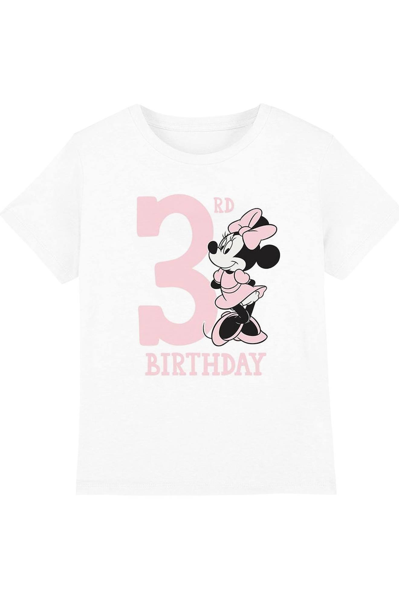 T-shirt Minnie Mouse Coton Disney Blanc