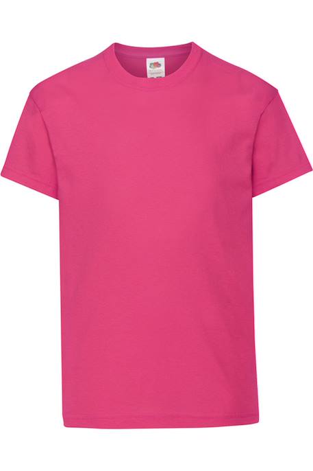 T-shirt coton original Azur+Blanc+Bleu ciel+Bleu marine+Bleu marine sombre+Bleu roi+Bordeaux+Fuchsia+Gris chiné+Jaune+Noir+Olive classique+Orange+Rouge+Rouge orangé+Tournesol+Vert bouteille+Vert clair+Vert kelly+Violet 22 - vertbaudet enfant 