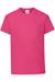 T-shirt coton original Azur+Blanc+Bleu ciel+Bleu marine+Bleu marine sombre+Bleu roi+Bordeaux+Fuchsia+Gris chiné+Jaune+Noir+Olive classique+Orange+Rouge+Rouge orangé+Tournesol+Vert bouteille+Vert clair+Vert kelly+Violet 22 - vertbaudet enfant 