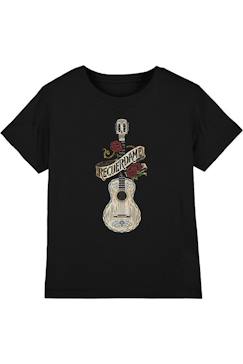 Garçon-T-shirt, polo, sous-pull-T-shirt coton recuerdame famous guitar