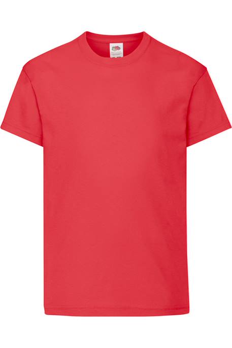 T-shirt coton original Azur+Blanc+Bleu ciel+Bleu marine+Bleu marine sombre+Bleu roi+Bordeaux+Fuchsia+Gris chiné+Jaune+Noir+Olive classique+Orange+Rouge+Rouge orangé+Tournesol+Vert bouteille+Vert clair+Vert kelly+Violet 40 - vertbaudet enfant 