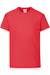 T-shirt coton original Azur+Blanc+Bleu ciel+Bleu marine+Bleu marine sombre+Bleu roi+Bordeaux+Fuchsia+Gris chiné+Jaune+Noir+Olive classique+Orange+Rouge+Rouge orangé+Tournesol+Vert bouteille+Vert clair+Vert kelly+Violet 40 - vertbaudet enfant 