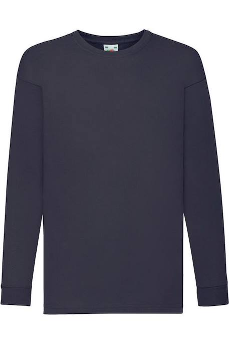 T-shirt coton valueweight Bleu marine sombre+Bleu roi+Noir+Rouge 1 - vertbaudet enfant 