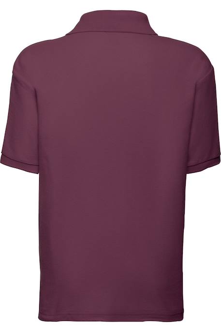Polo polyester 65/35 Bleu ciel+Bleu marine+Bleu marine sombre+Bleu roi+Bordeaux+Noir+Rose clair+Rouge+Tournesol+Vert bouteille+Violet 14 - vertbaudet enfant 