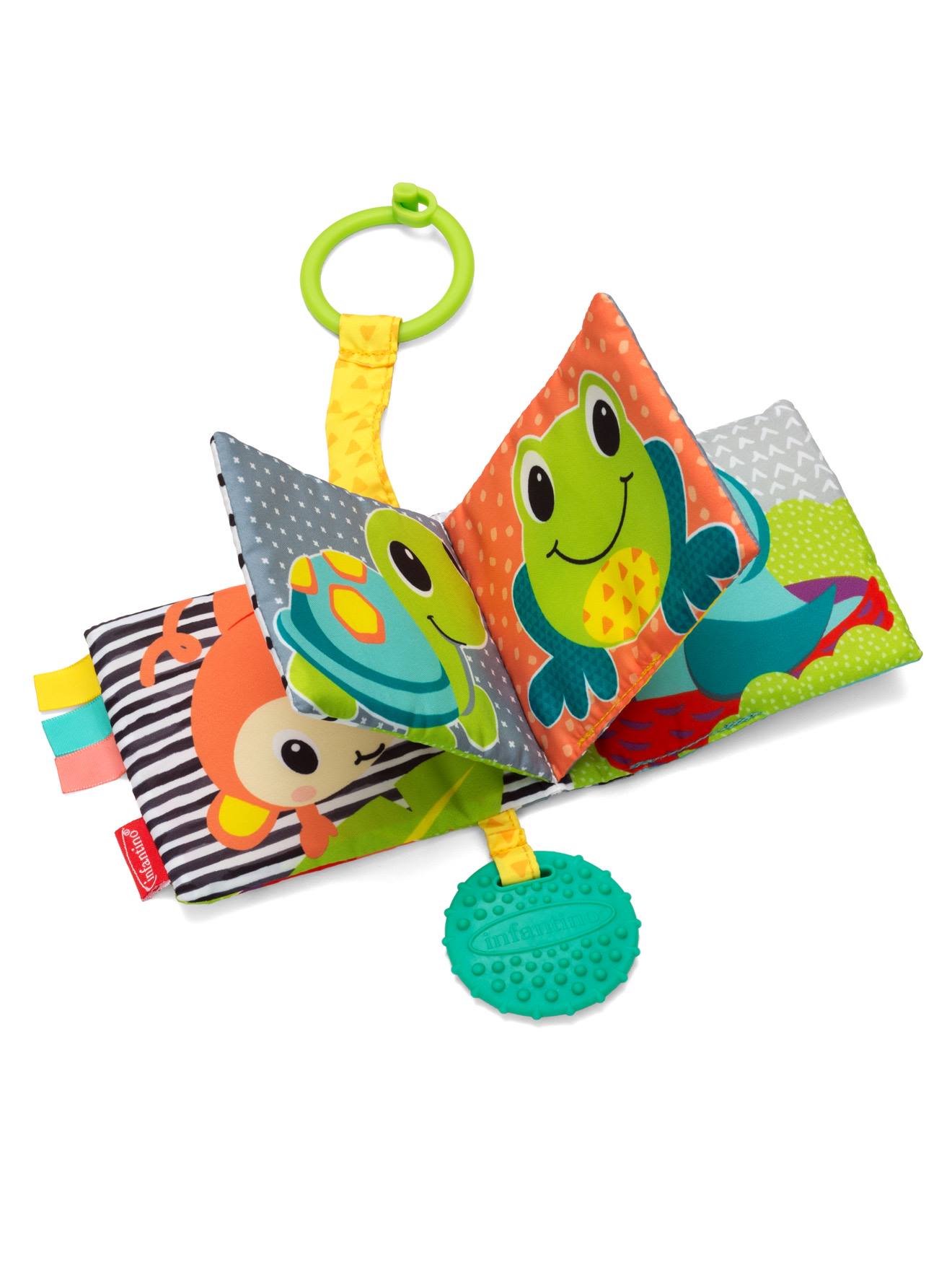 Livre en tissu multi couleurs (Infantino) - Image 1